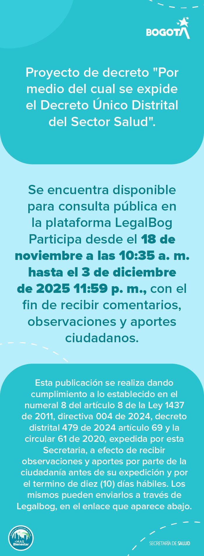 SDS info proyecto único sector salud